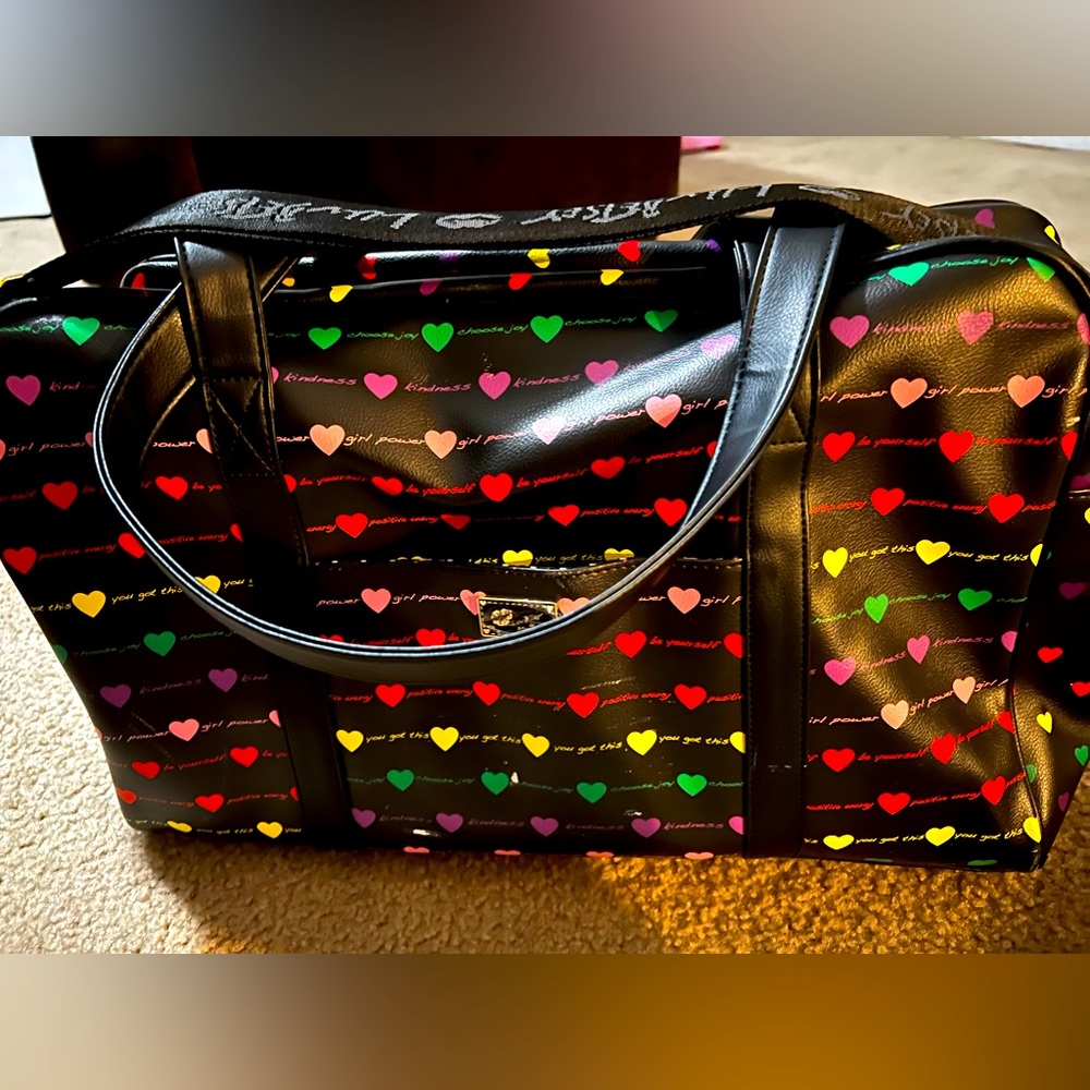 Beautiful colorful duffel bag